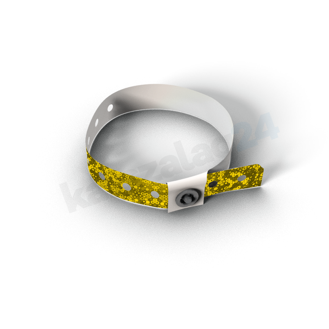 vip műanyag karszalagok arany holografikus vip műanyag karszalagok arany holografikus