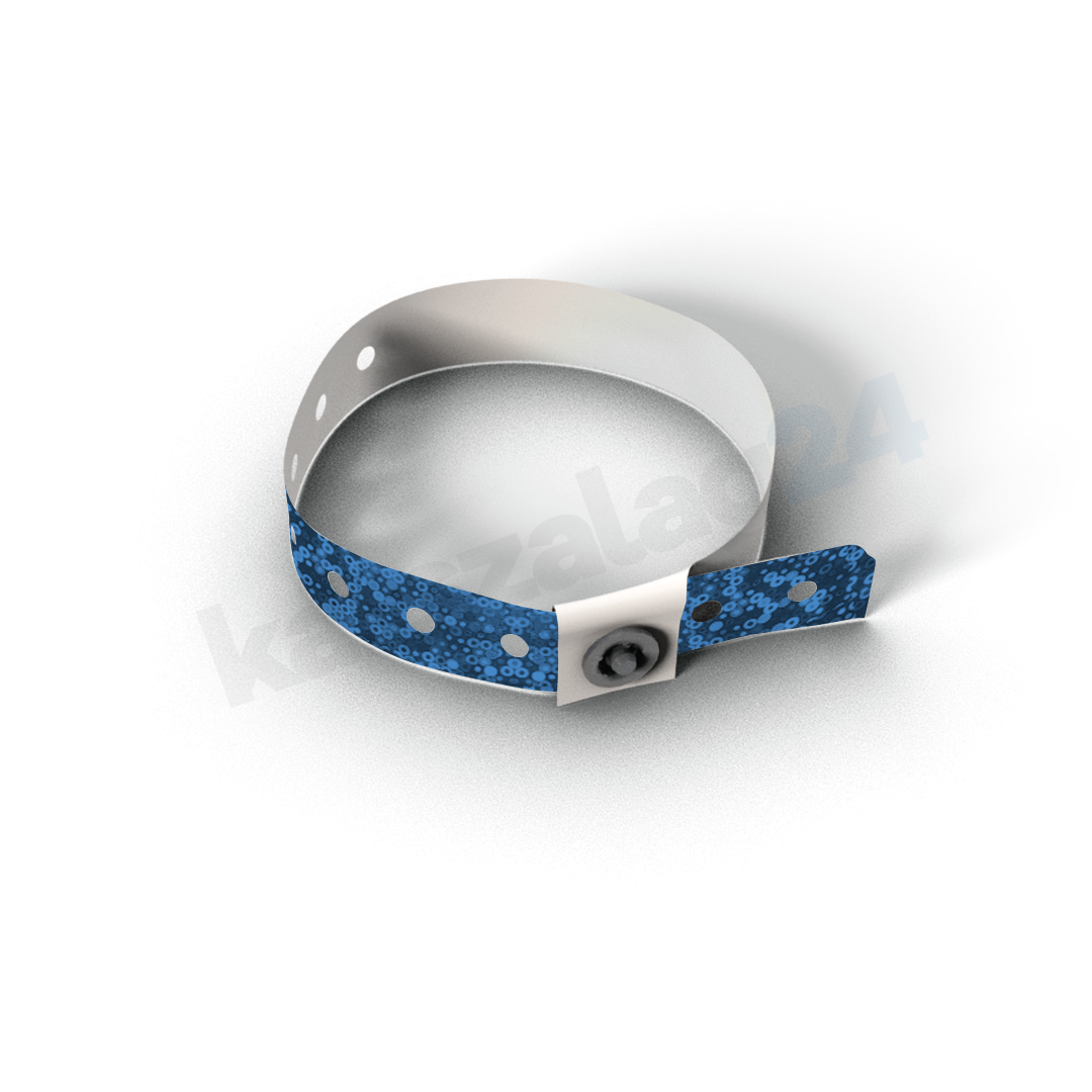 vip műanyag karszalagok kék holografikus vip műanyag karszalagok kék holografikus