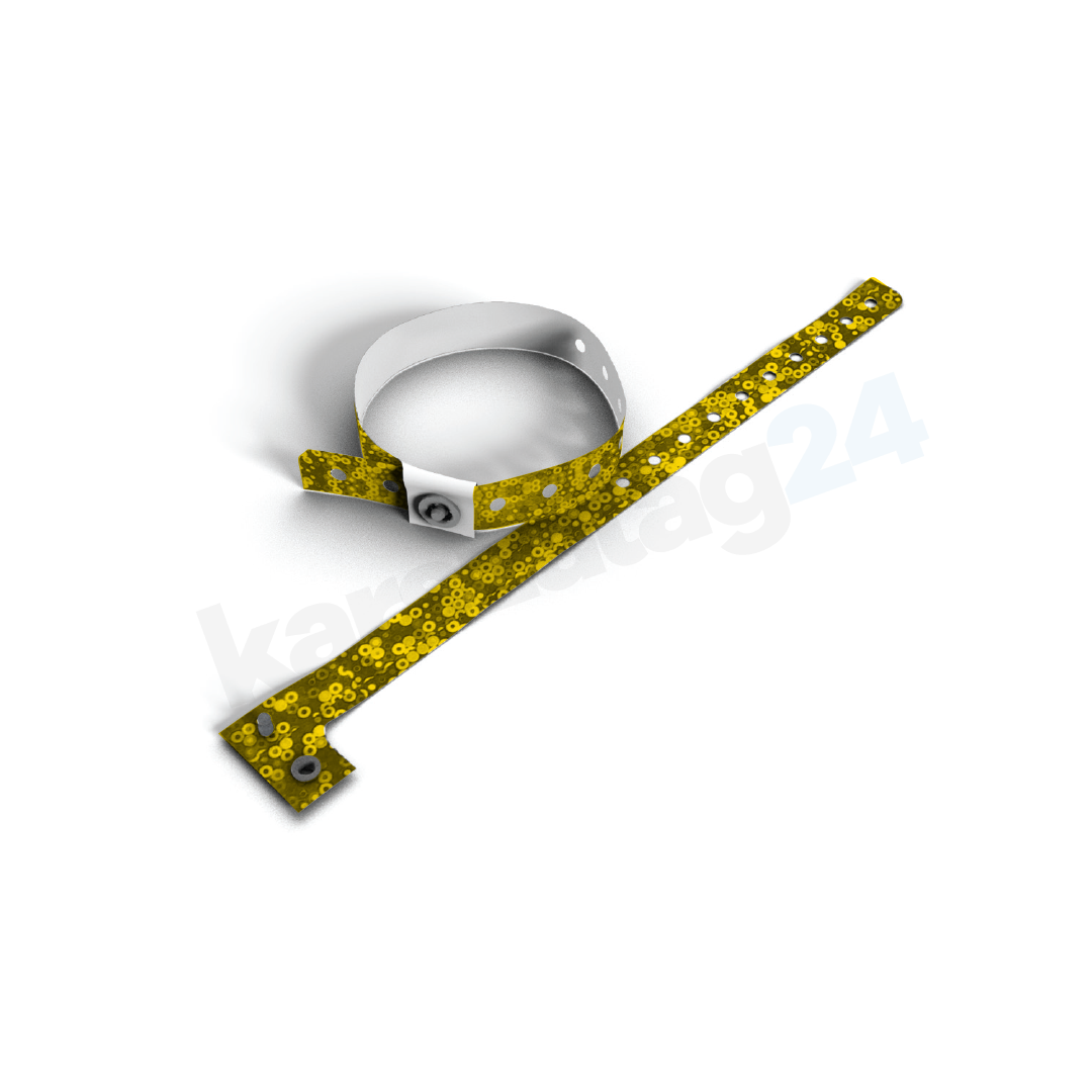 vip karszalagok arany holografikus vip karszalagok arany holografikus