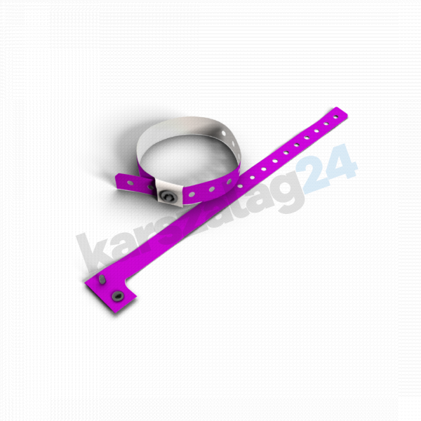 műanyag lila csuklópánt rendelés