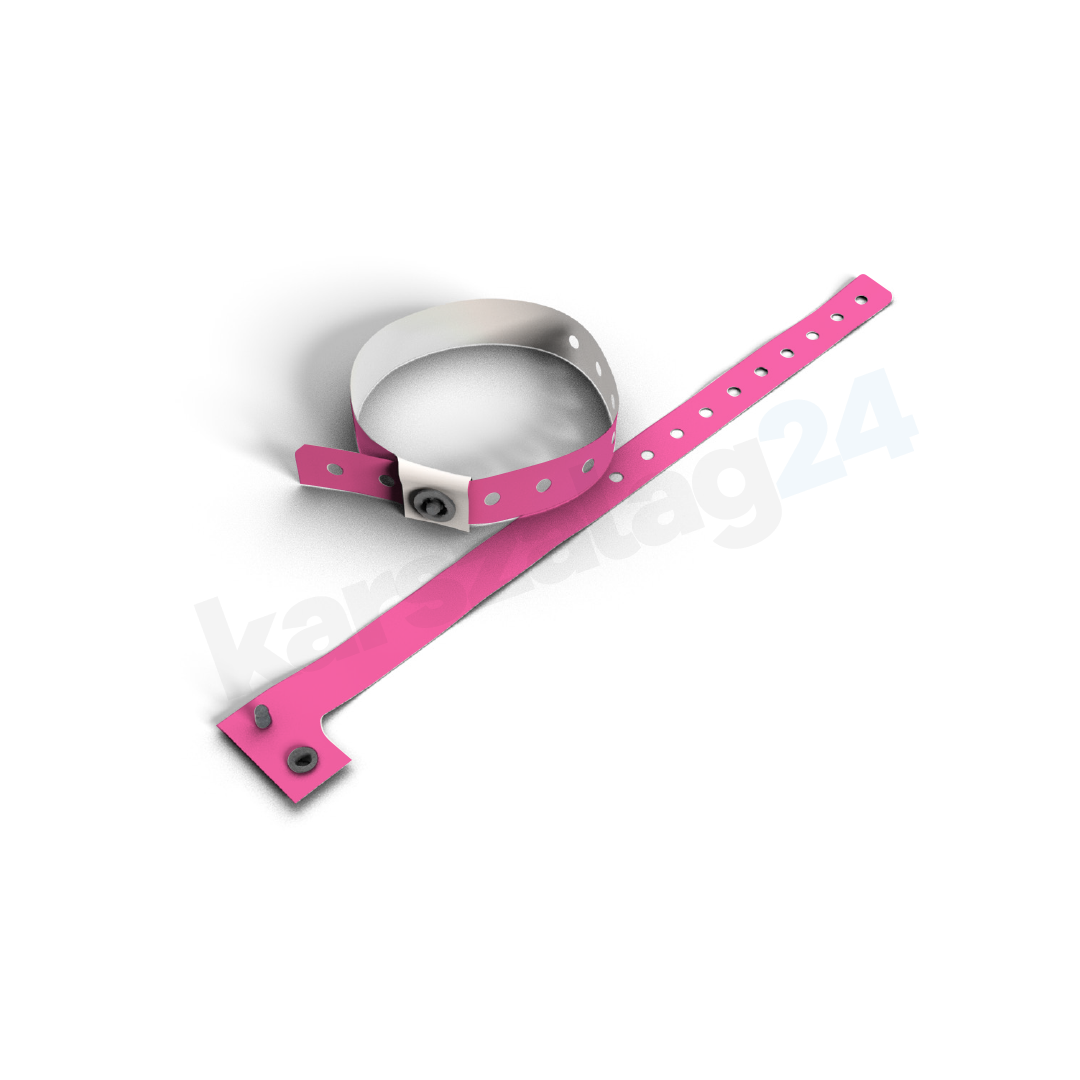 muanyag_karszalag_nyomtatas_neon_pink műanyag neon pink karszalag