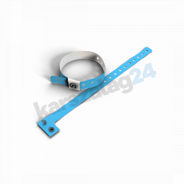 műanyag világoskék csuklópánt