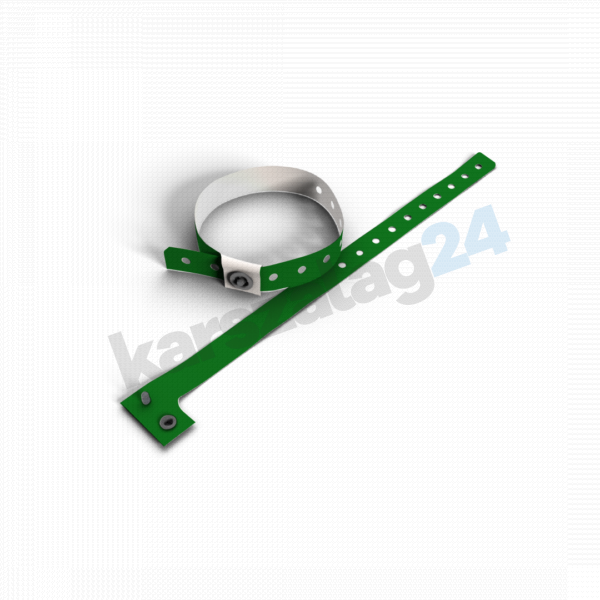 műanyag zöld csuklópánt olcsón