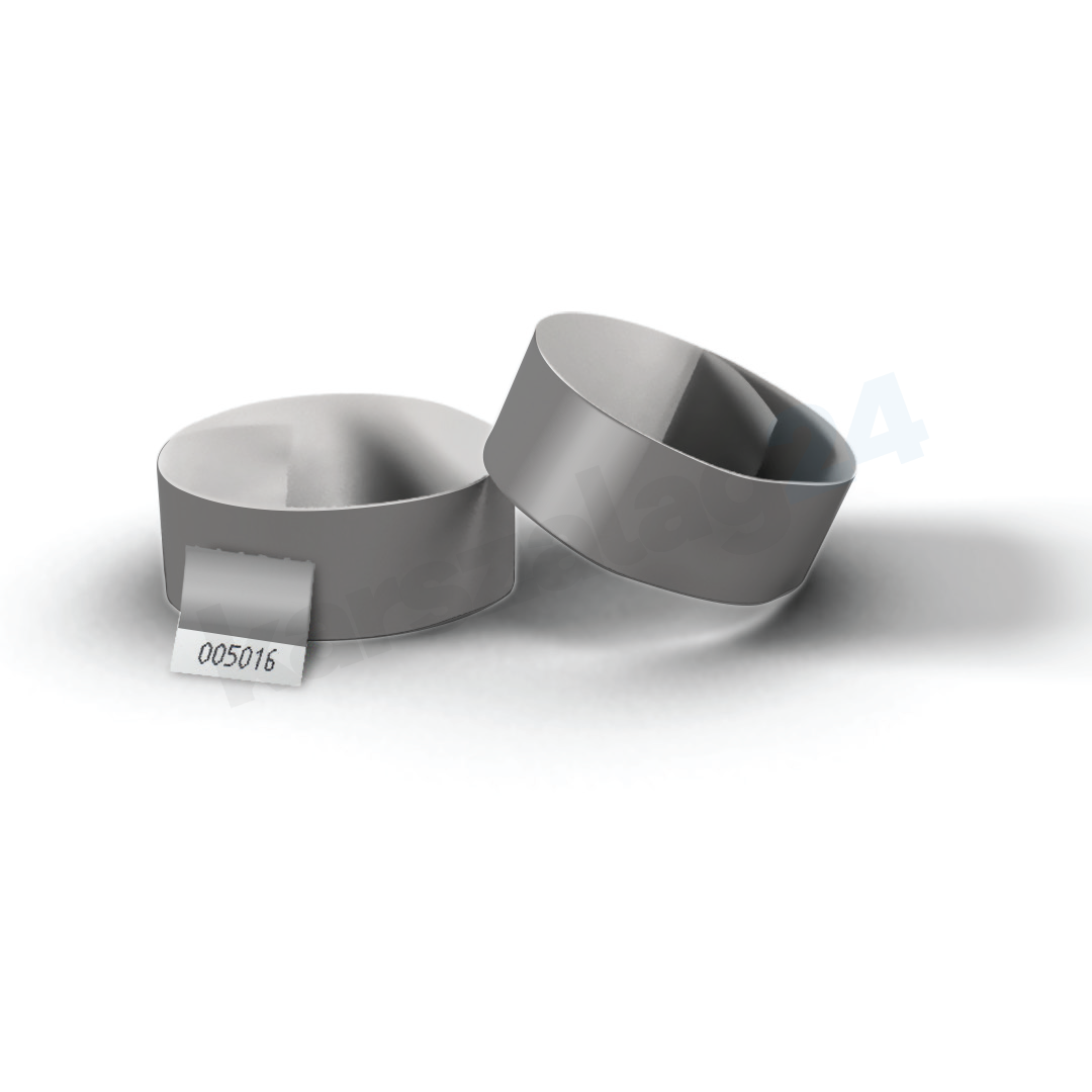 tyvek karszalag ezüst Tőszelvényes tyvek karszalag ezüst