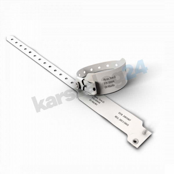 Ráírós Fehér Kórházi Karszalag Rendelés