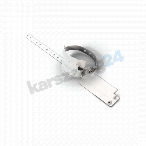 10 kuponos vinyl karszalag olcsón fehér