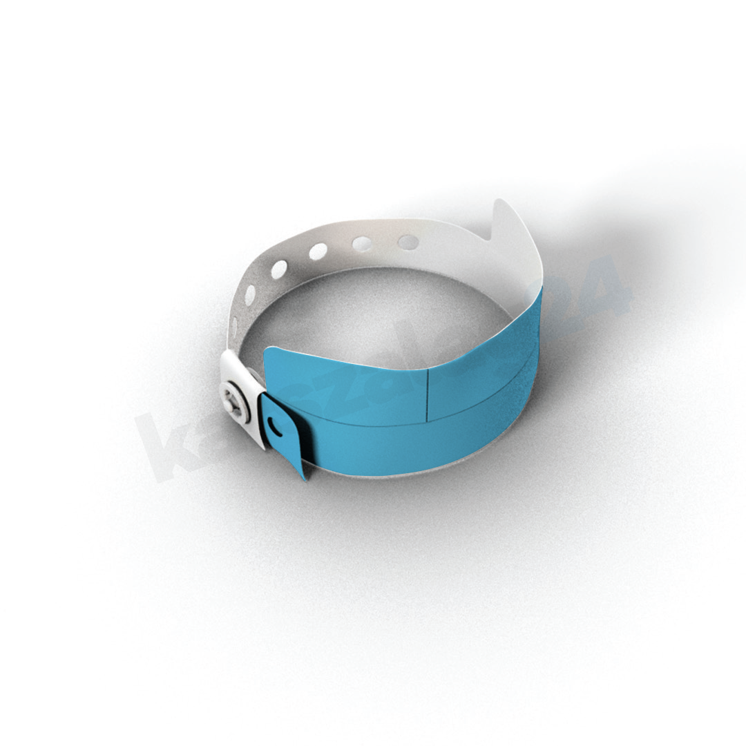 muanyag_karszalag_3-stub_02_gyartas_vilagoskek 3 kuponos műanyag karszalag olcsón kék