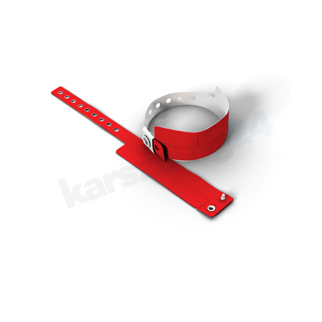 muanyag_karszalag_3-stub_gyartas_piros 3 ellenörzőszelvényes műanyag karszalag nyomtatás olcsón piros