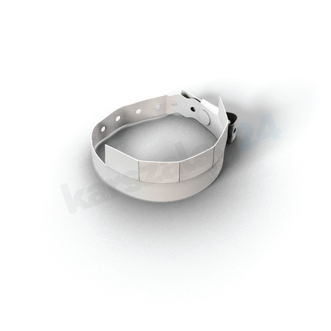 muanyag_karszalag_5-stub_02_gyartas_feher 5 kuponos műanyag karszalag fehér