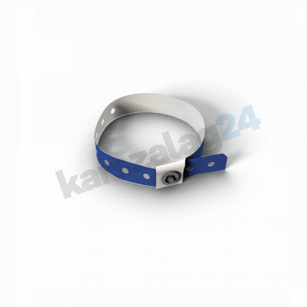 műanyag karszalag rendelés olcsón kék