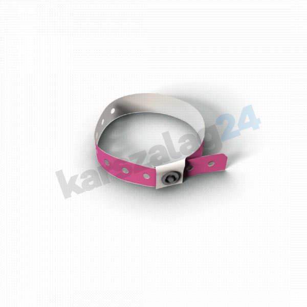műanyag karszalag rendelés olcsón pink