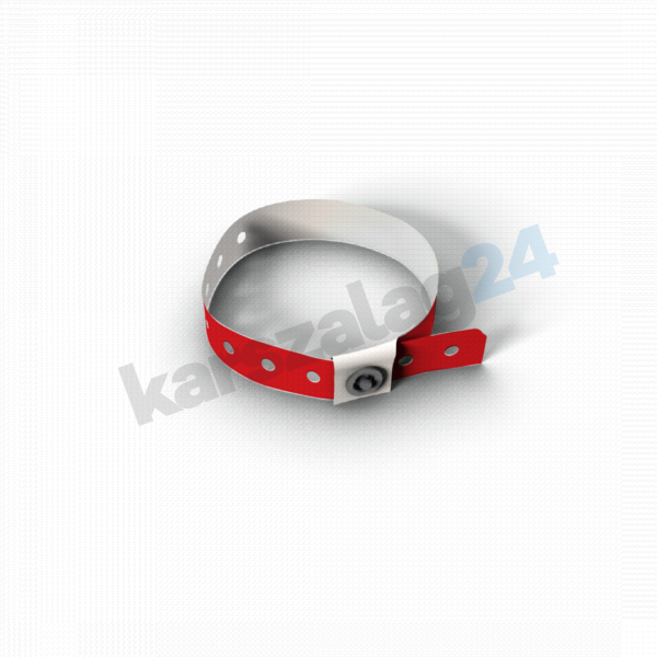 műanyag karszalag rendelés olcsón piros