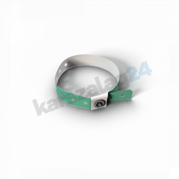 műanyag karszalag rendelés olcsón türkiz