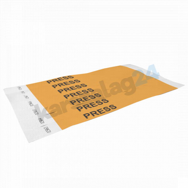 PRESS fesztivál karszalag gyártás