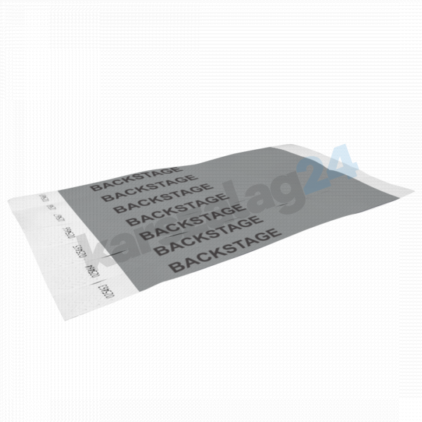 Backstage fesztivál karszalag gyártás