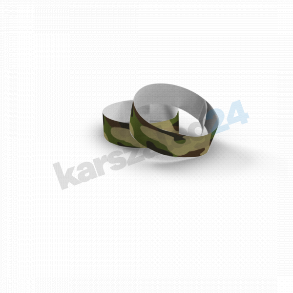 Camo fesztivál karszalag rendelés