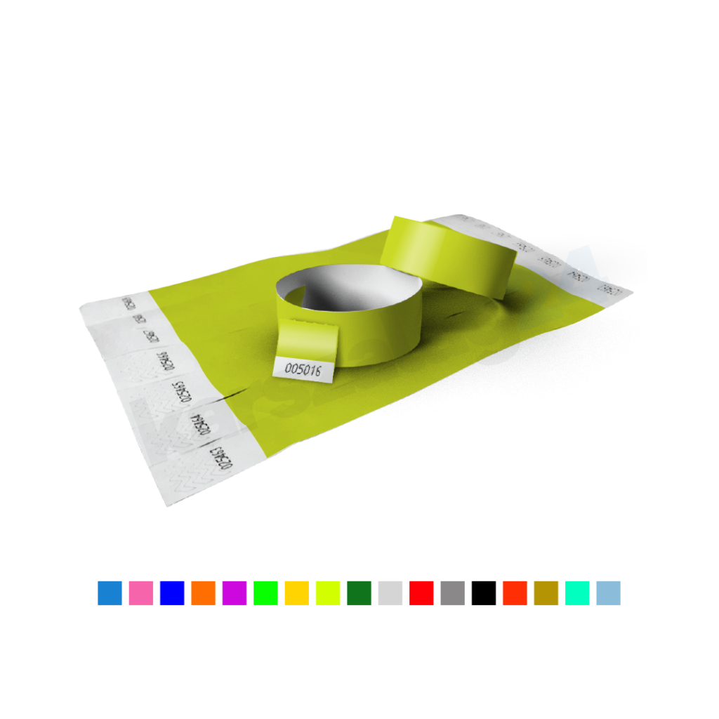 vip karszalag stubos papír karszalag