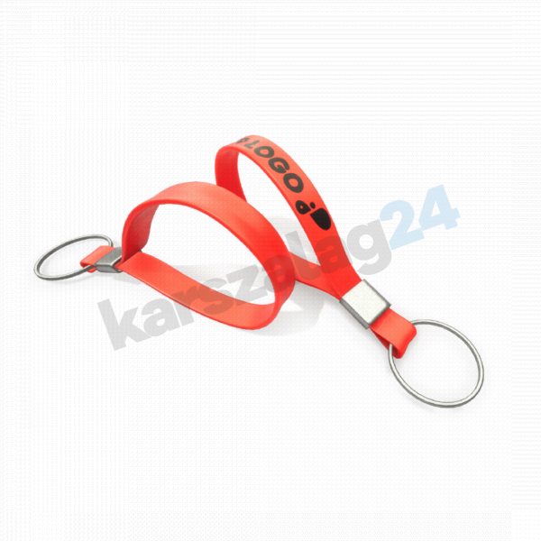 piros szilikon kulcstartó rendelés