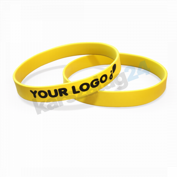 sárga karkötő feliratozás