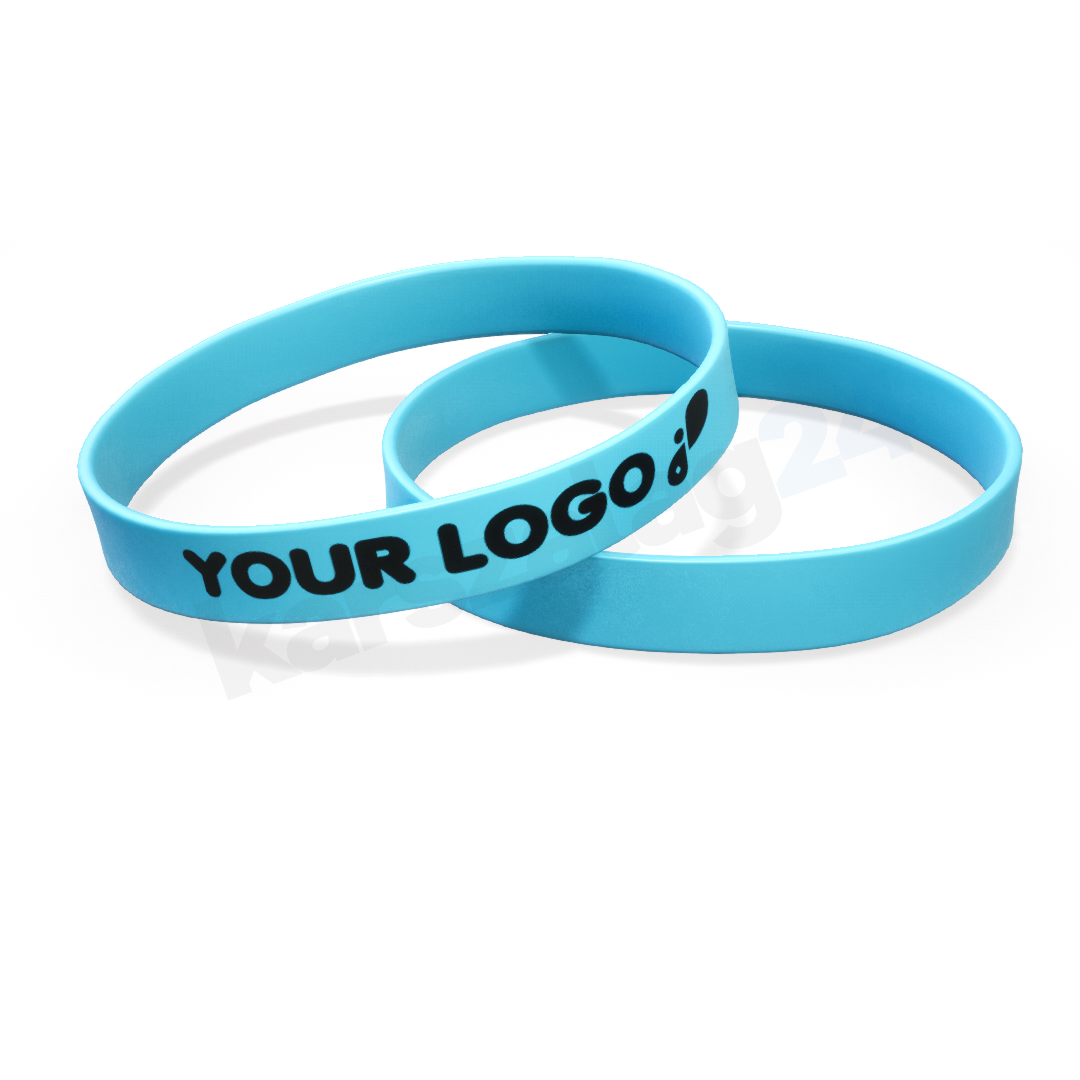 szilikon_karkoto_logo_vkek világoskék karkötő feliratozás