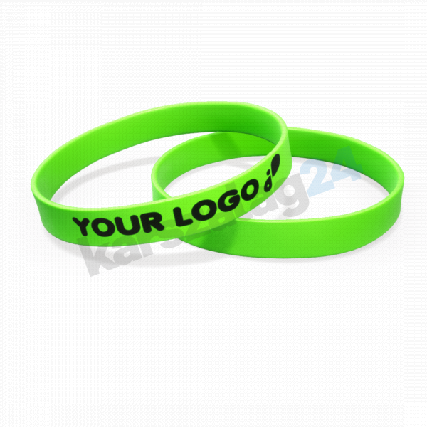 neon zöld karkötő feliratozás