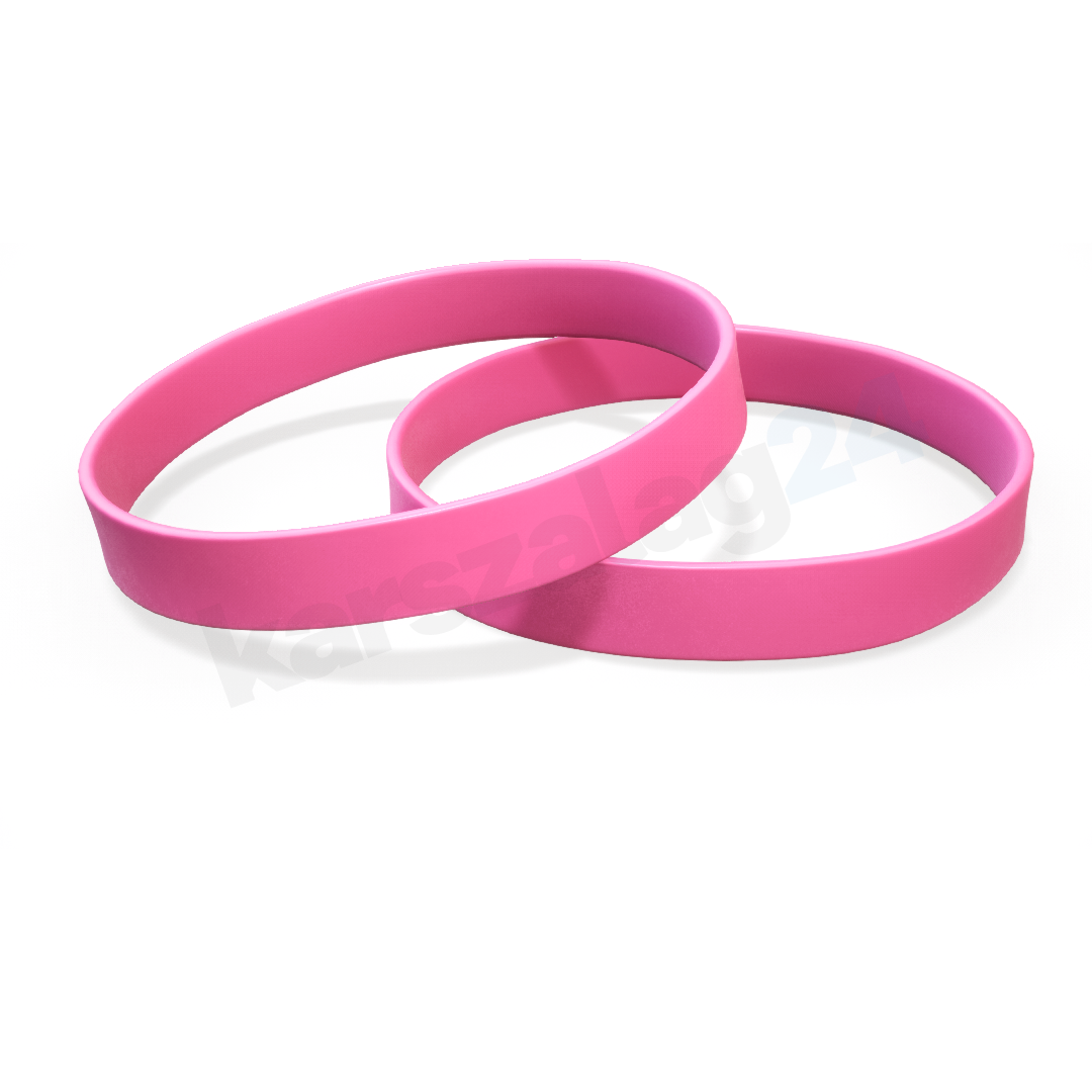 szilikon_karkoto_szines_rozsaszin_kettes pink szilikon karszalag