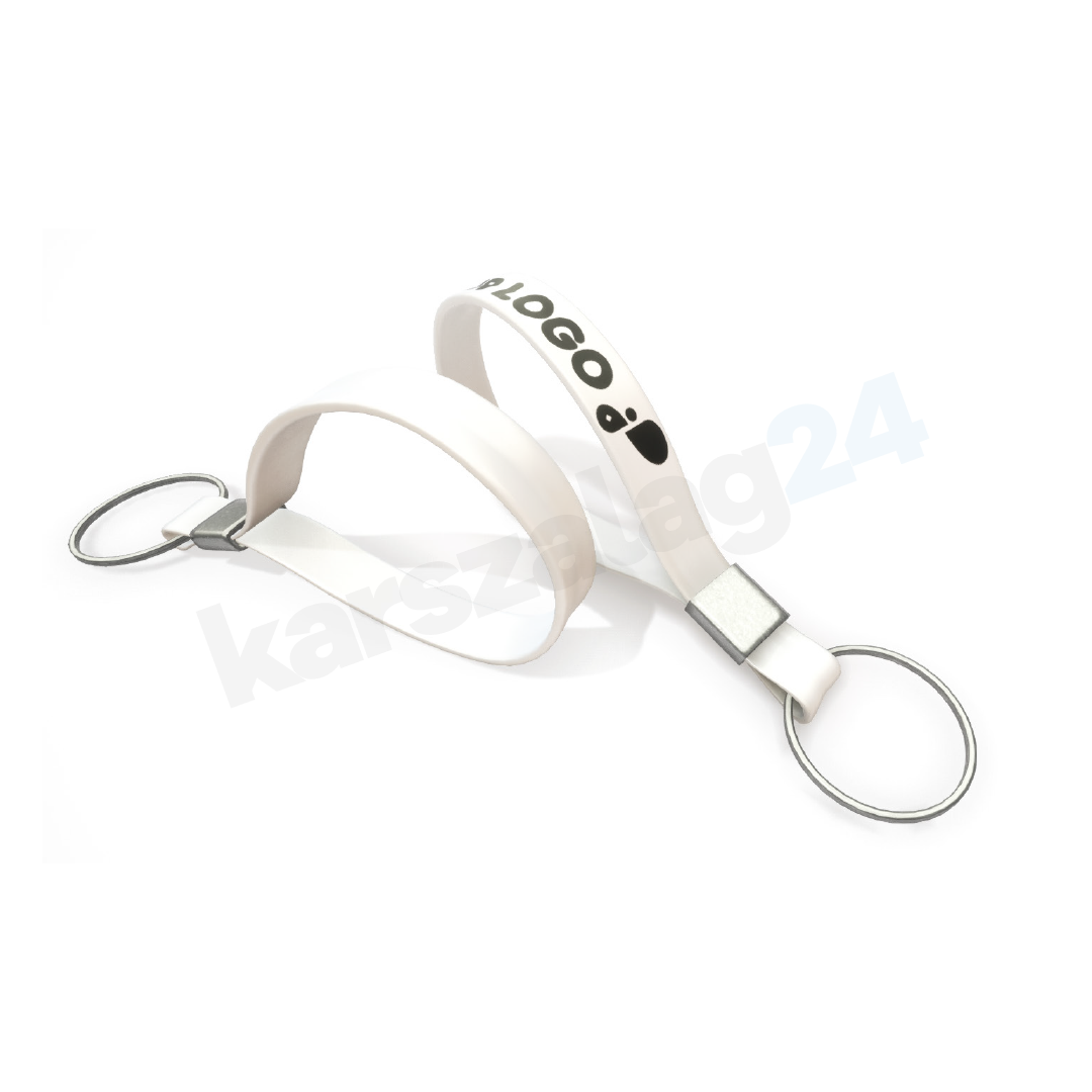 szilikon_kulcstarto_karszlagok_feher_kettes szilikon kulcstartó feliratozás fehér