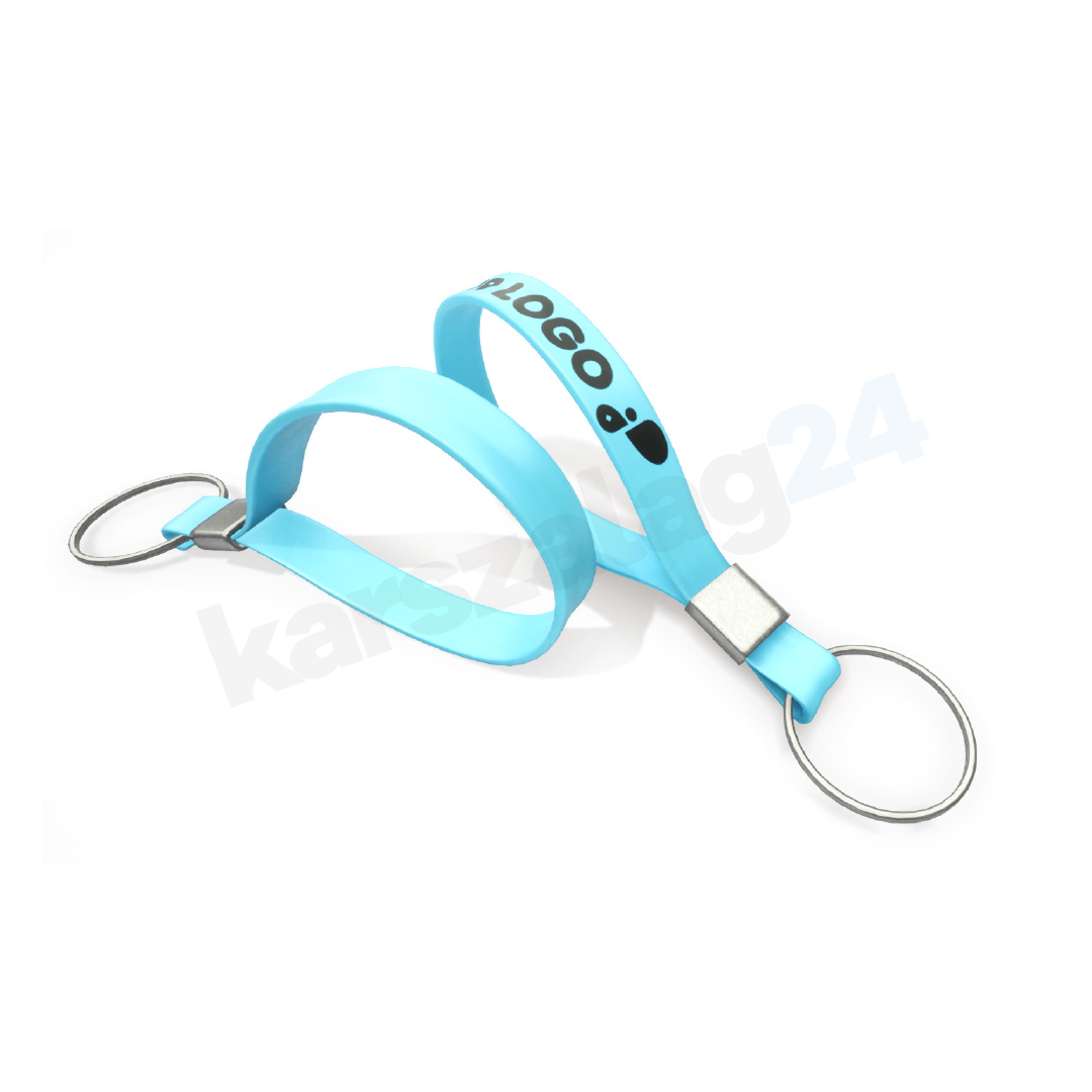 szilikon_kulcstarto_karszlagok_vkek_kettes szilikon kulcstartó feliratozás világoskék